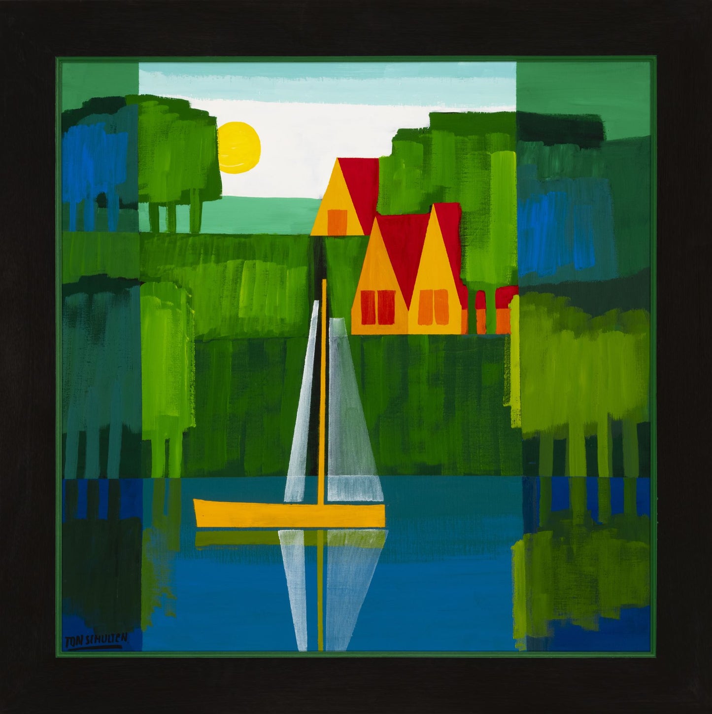 Diamond Painting 'Op de plassen, 2024'