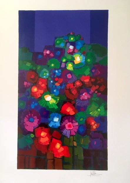 Zeefdruk 'Bloemenfeest, 2017'