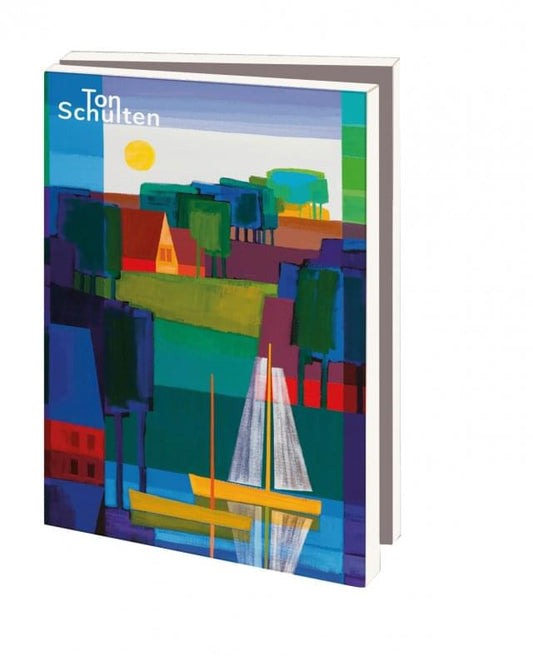 Kaartenmapje klein Boot