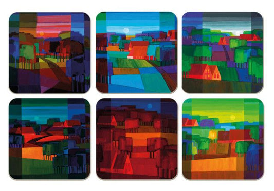 Onderzetters landschap Ton Schulten