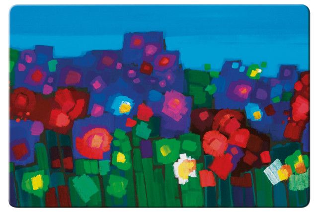 Placemat 'Eleven flowers"